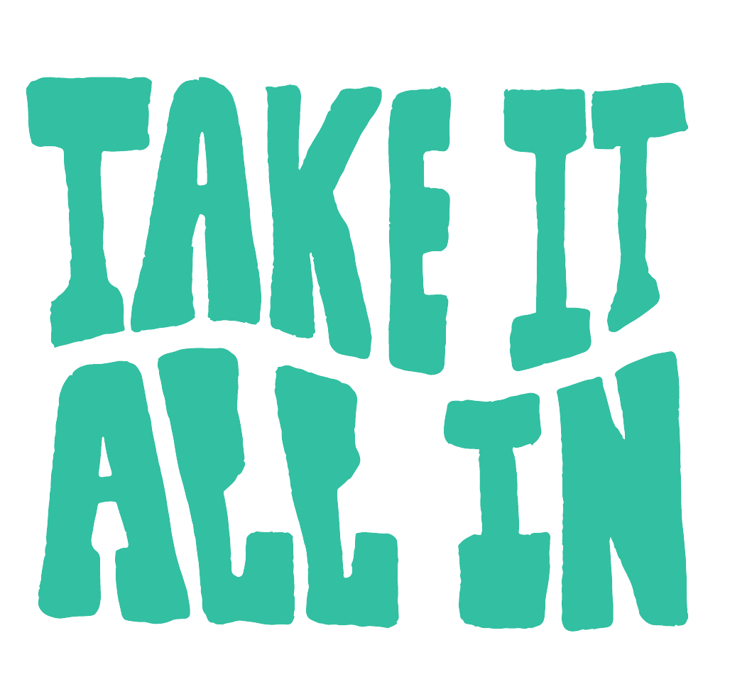 Take it All In Black Oversized Fit Unisex T-Shirt
