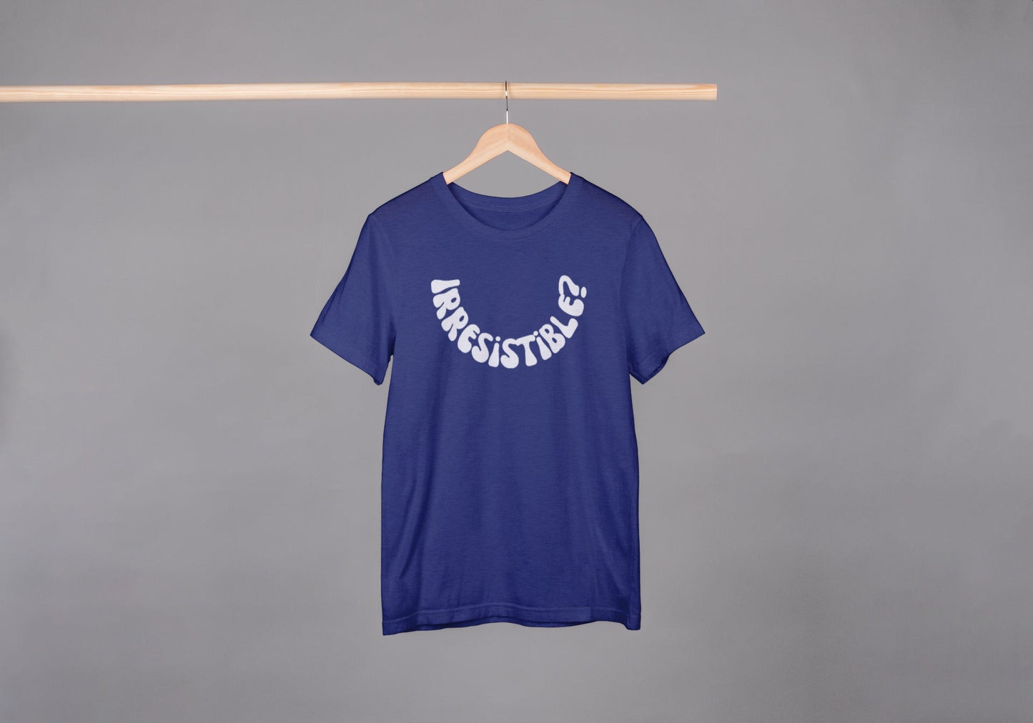 Irresistible Royal Blue Oversized Fit Unisex T-Shirt
