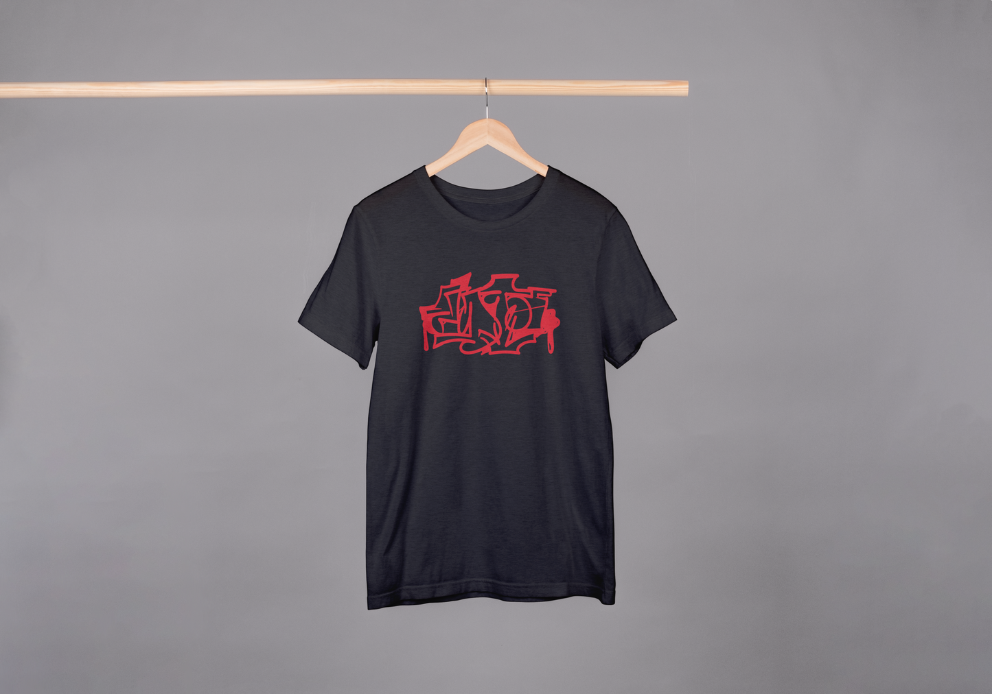 Inferno Black Oversized Fit Unisex T-Shirt