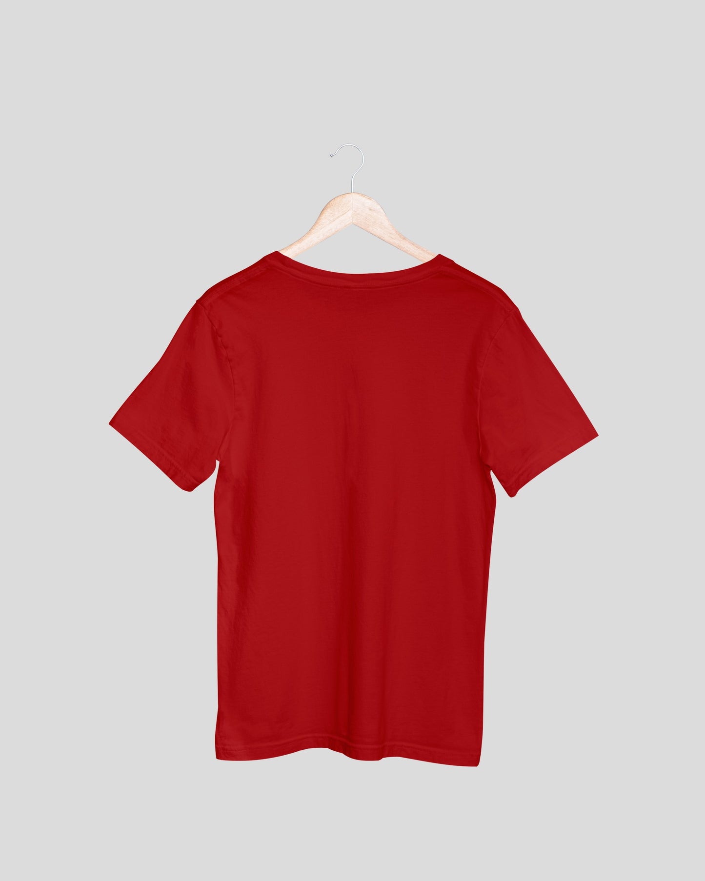 Mr and Mrs Couple T-shirts - Red Oversized Fit Unisex T-Shirt