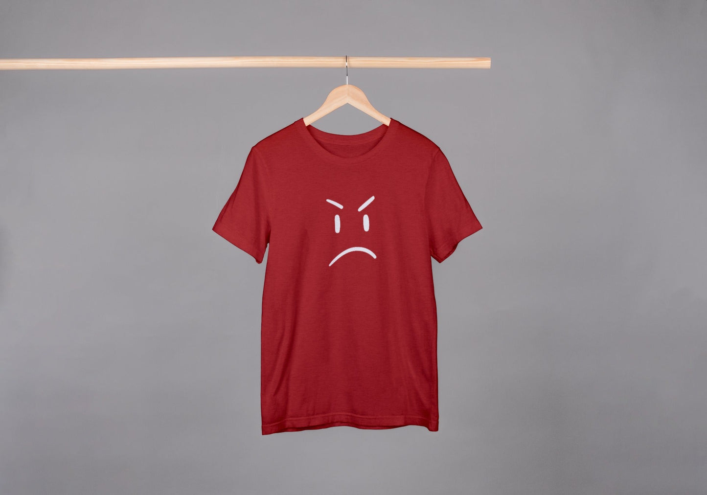 Don't Spoil My Mood Red Oversized Fit Unisex T-Shirt