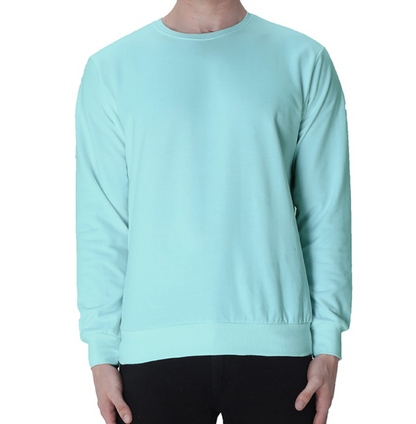 Mint Solid Unisex Sweatshirt