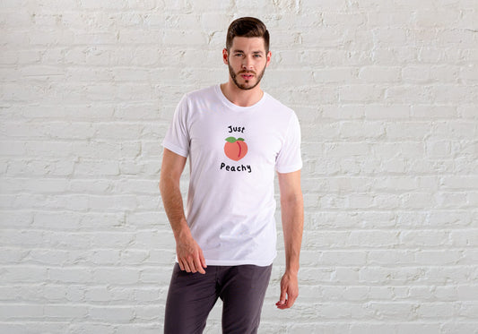 Just Peachy Regular Fit Men’s T-Shirt