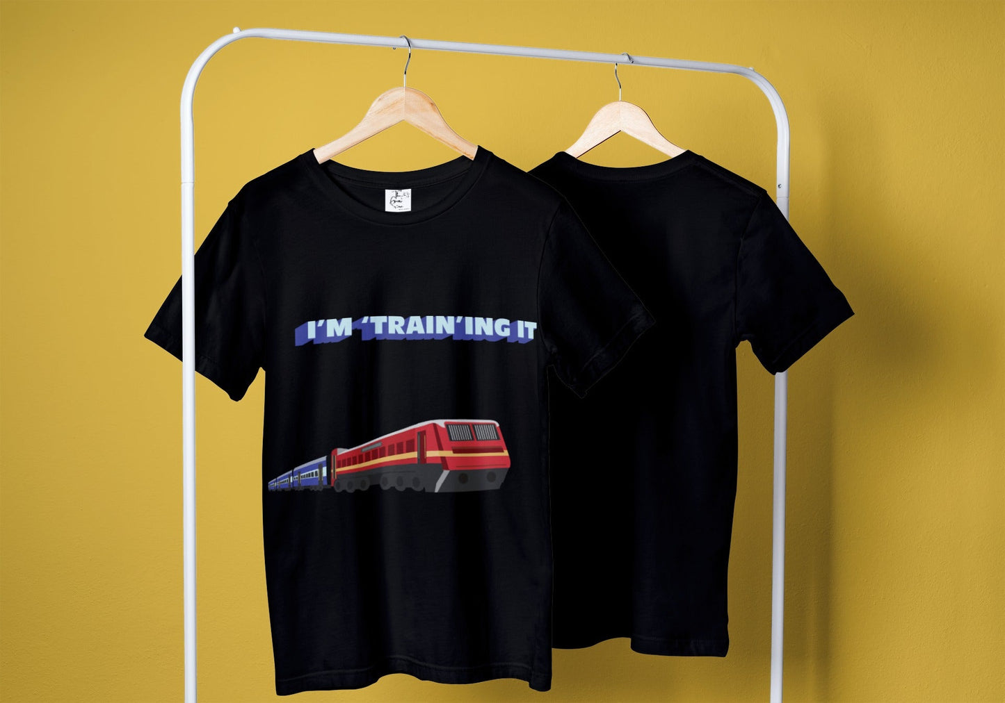 I’m Training It Black Oversized Fit Unisex T-Shirt