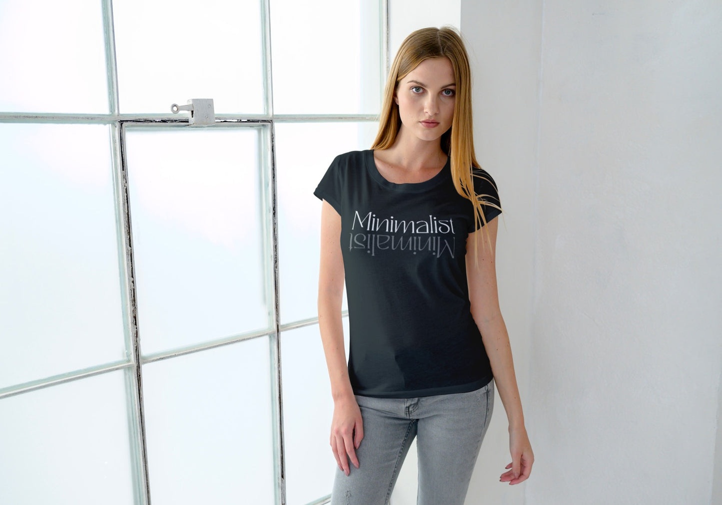 Minimalist Black Regular Fit Women’s T-Shirt