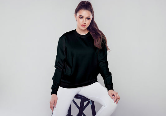 Solid Sweatshirt for Women