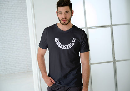 Irresistible Black Regular Fit Men’s T-Shirt