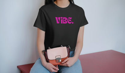 Vibe Black Crop Top