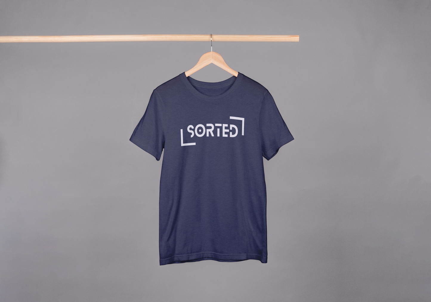 Sorted Navy Blue Oversized Fit Unisex T-Shirt