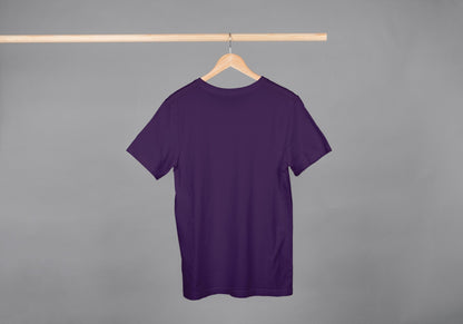 Free Spirit Purple Oversized Fit Unisex T-Shirt