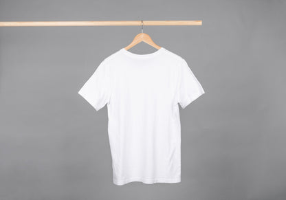 Flex White Oversized Fit Unisex T-Shirt