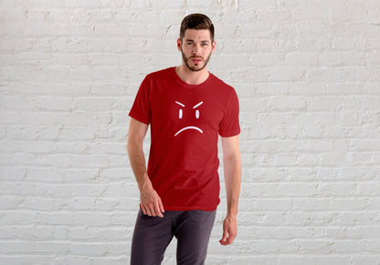 Don't Spoil My Mood Red Regular Fit Men’s T-Shirt