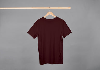 Fun Mode On Maroon Oversized Fit Unisex T-Shirt