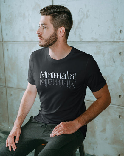 Minimalist Black Regular Fit Men’s T-Shirt