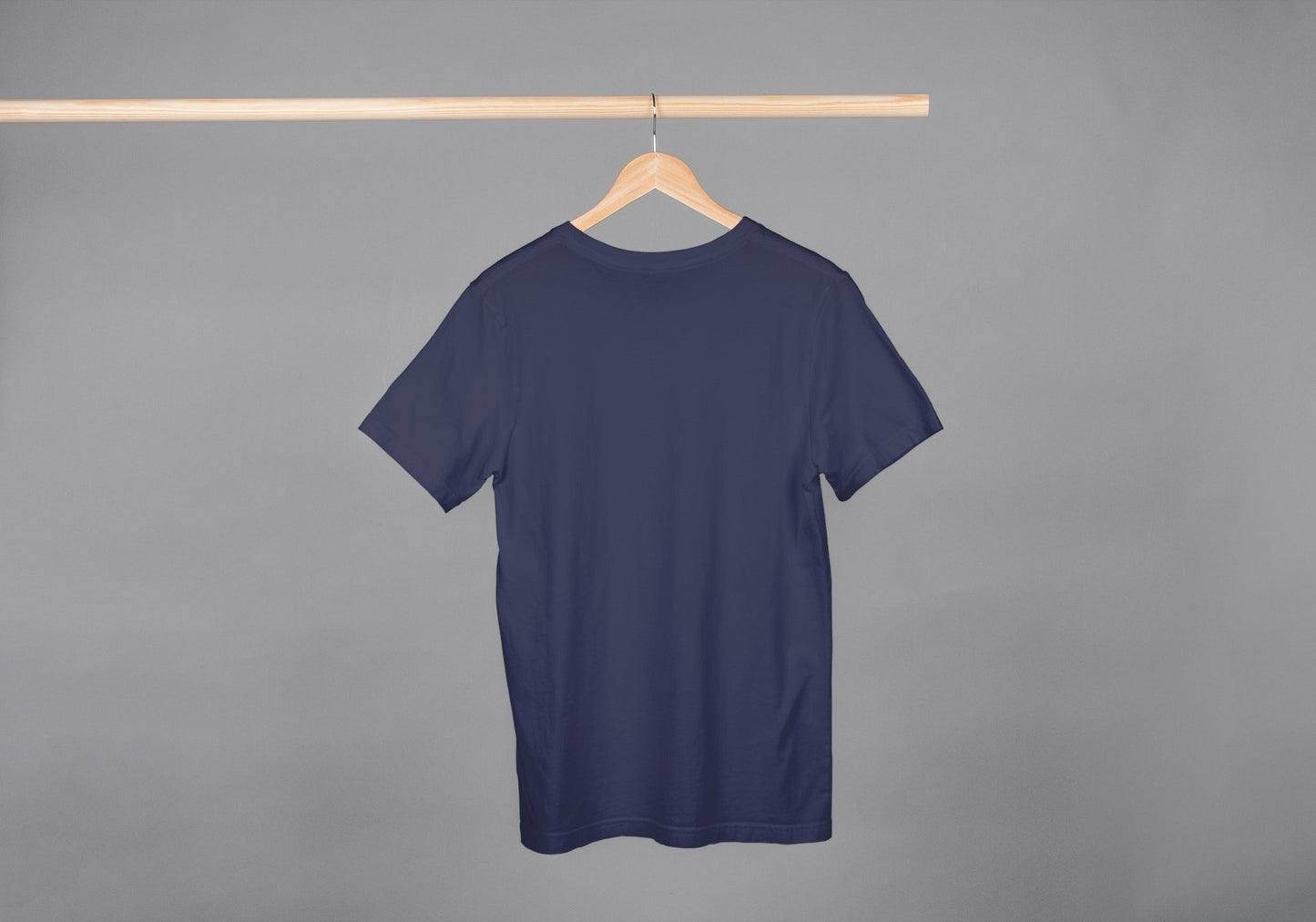 Hustle Navy Blue Oversized Fit Unisex T-Shirt