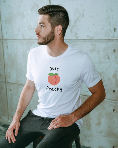 Just Peachy Regular Fit Men’s T-Shirt