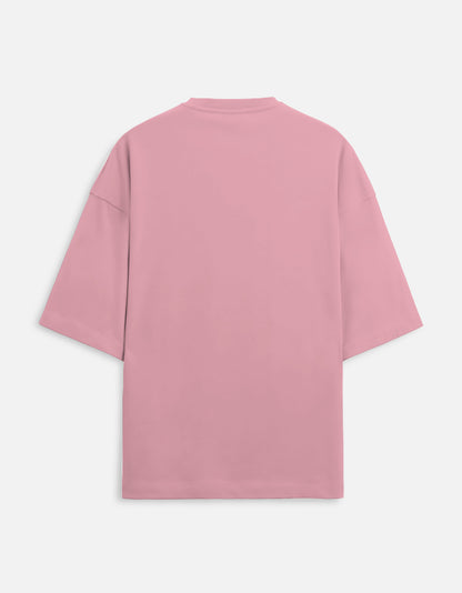 Flamingo Oversized French Terry Cotton T-Shirt
