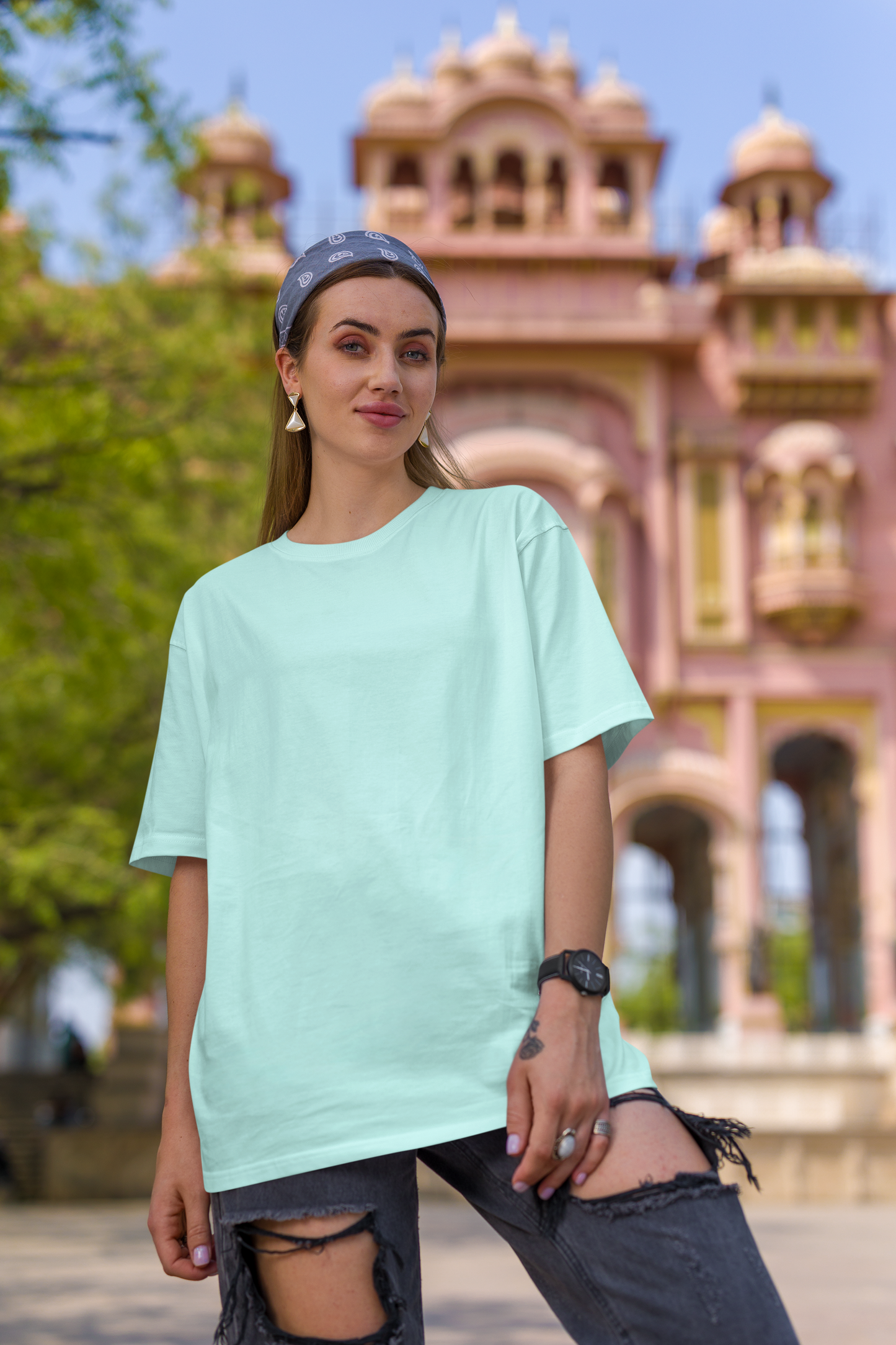 Mint Oversized Fit Unisex T-Shirt