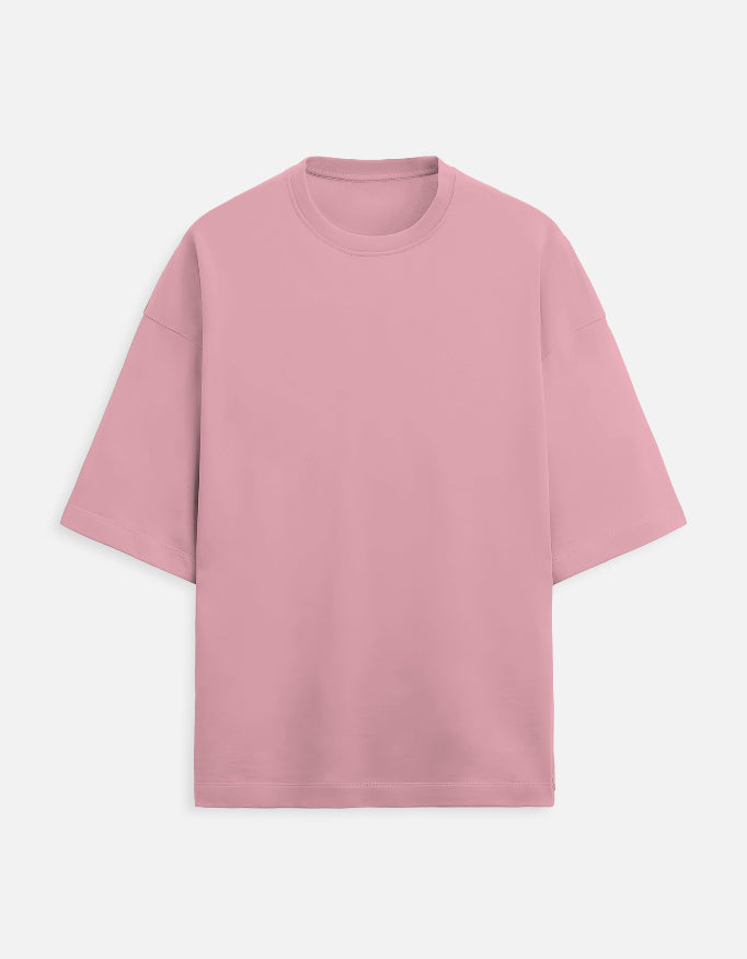 Flamingo Oversized French Terry Cotton T-Shirt