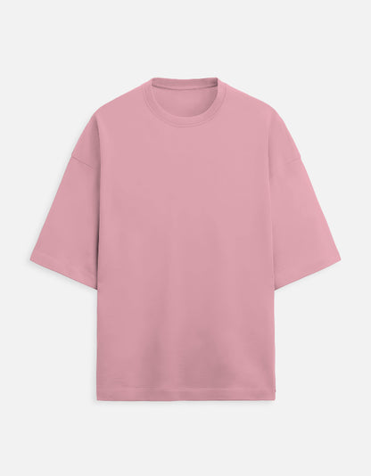 Flamingo Oversized French Terry Cotton T-Shirt