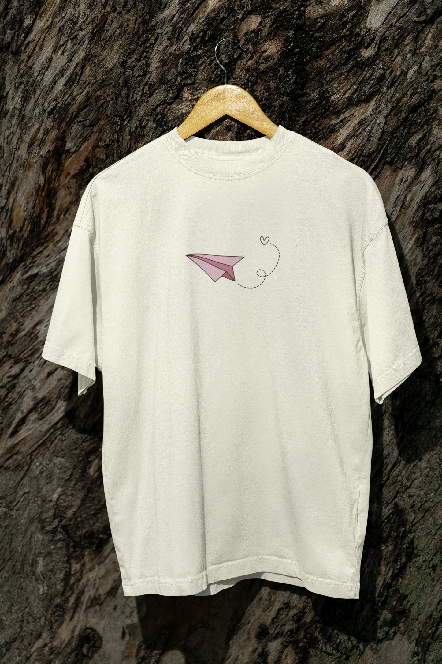 Universe had its way Off White Oversized Fit Unisex T-Shirt