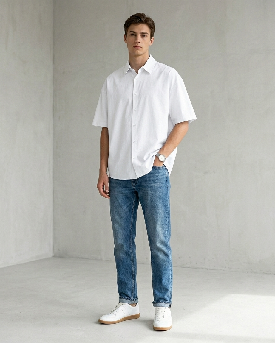 White Oversized Shirt