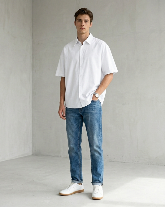 White Oversized Shirt