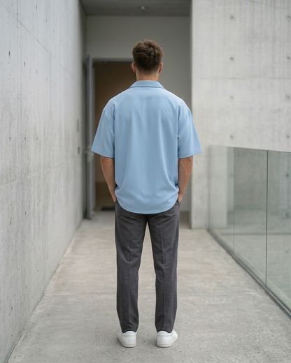 Baby Blue Oversized Shirt