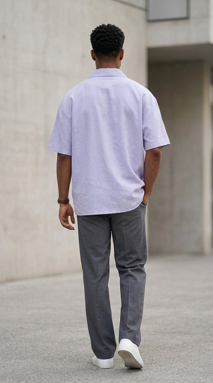 Lavender Oversized Shirt