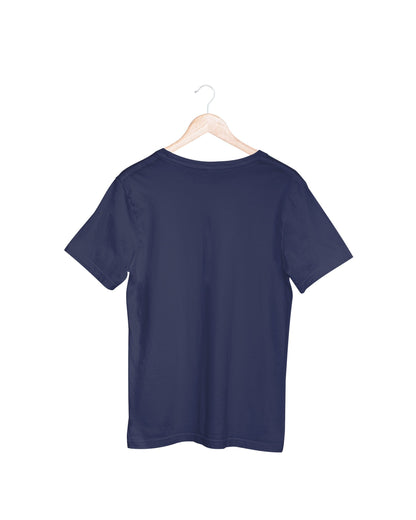 Navy Blue Oversized Fit Unisex T-Shirt