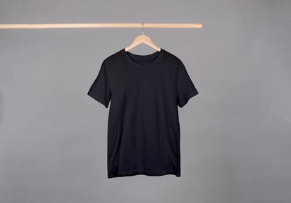 Focus Black Oversized Fit Unisex T-Shirt