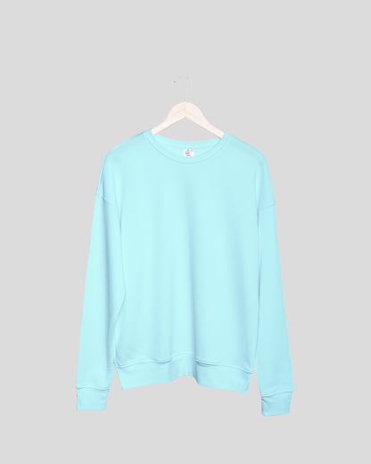 Mint Solid Unisex Sweatshirt