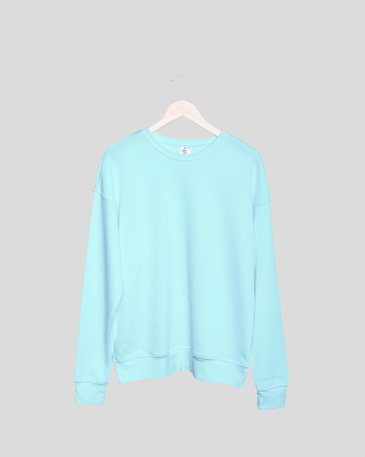 Mint Solid Unisex Sweatshirt