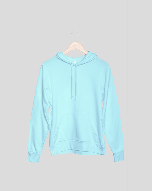 Mint Solid Unisex Hooded Sweatshirt