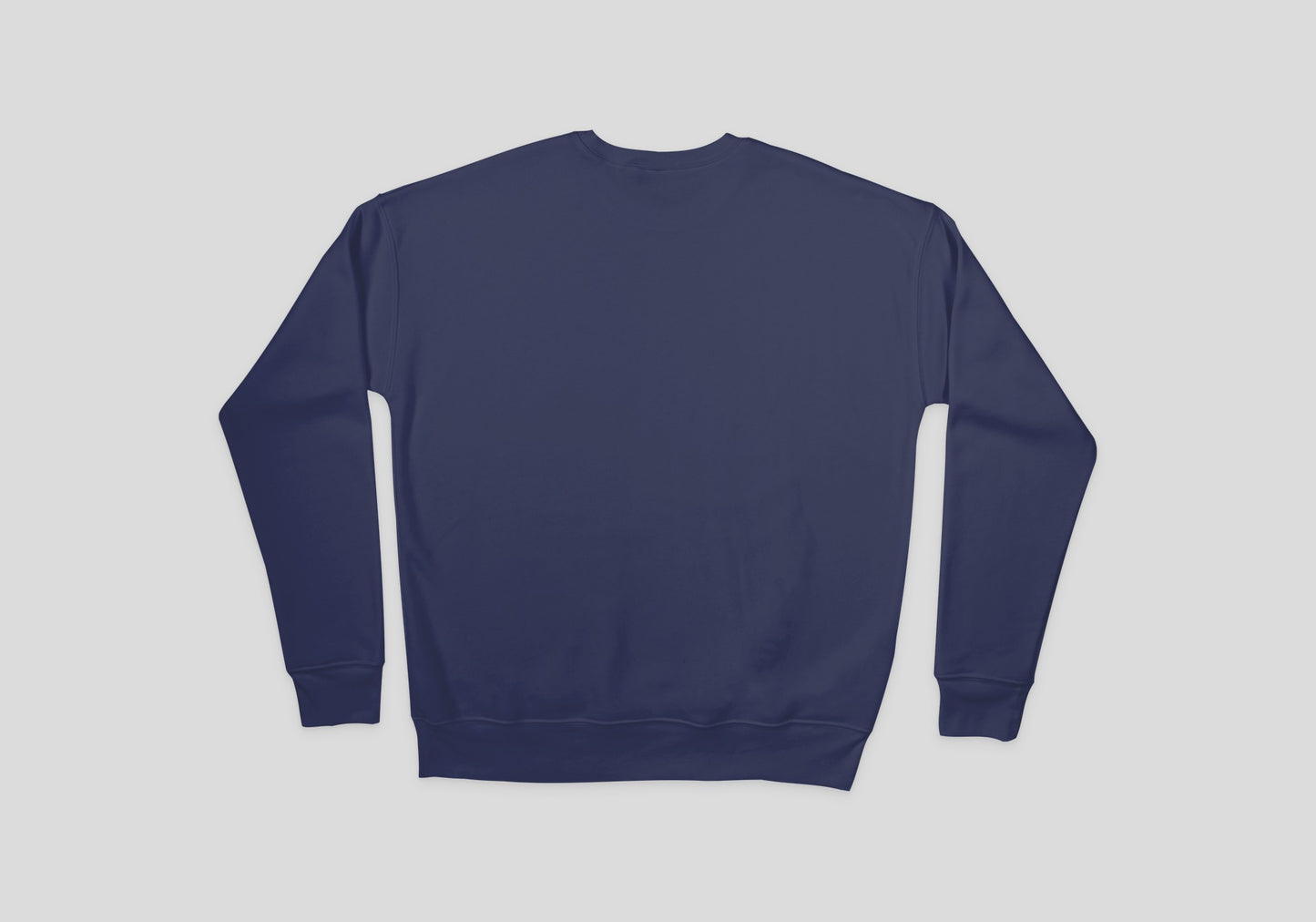 Abstract Navy Blue Sweatshirt for Men