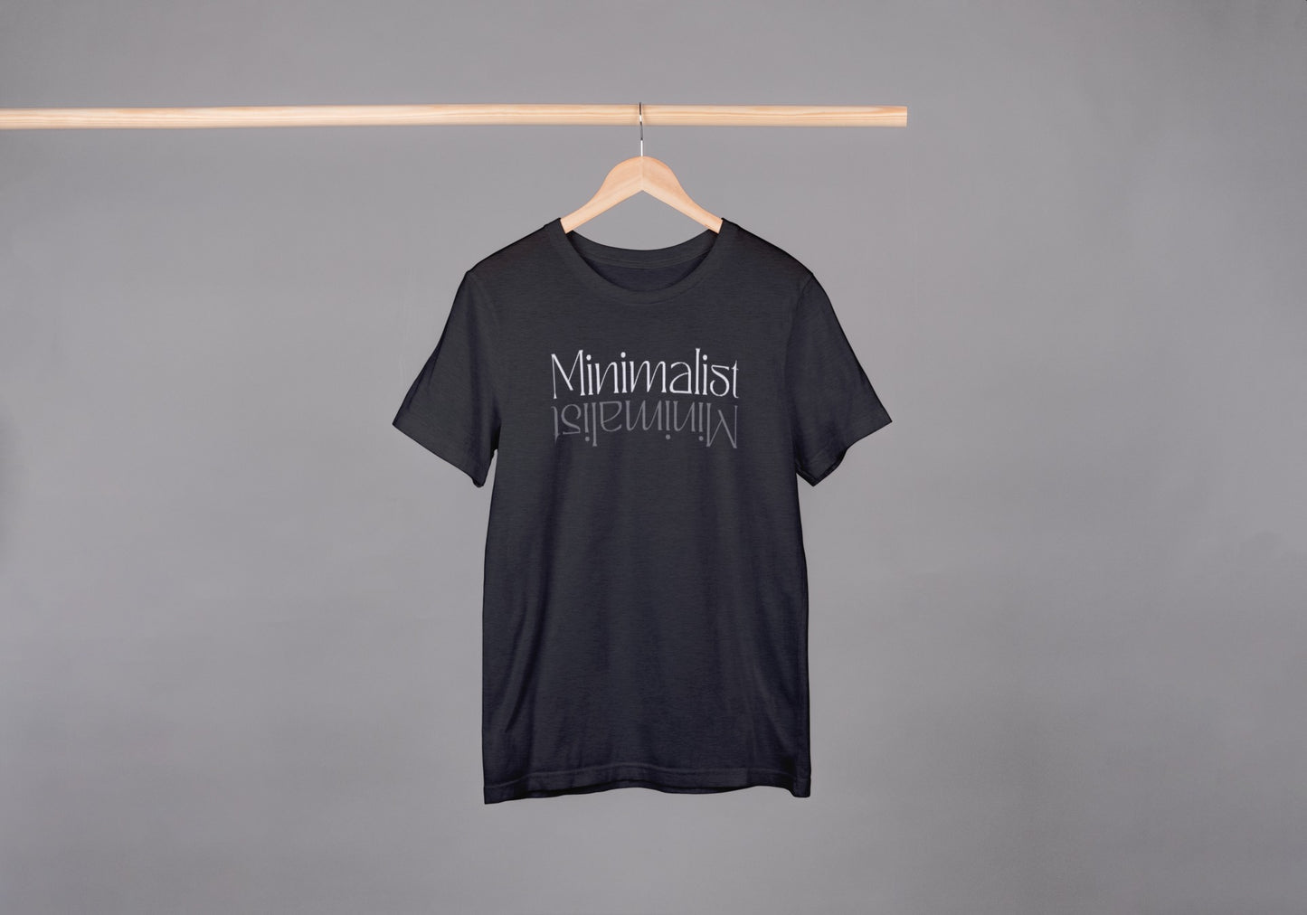 Minimalist Black Oversized Fit Unisex T-Shirt