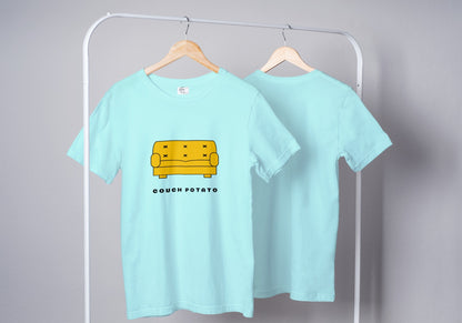 Couch Potato Mint Oversized Fit Unisex T-Shirt