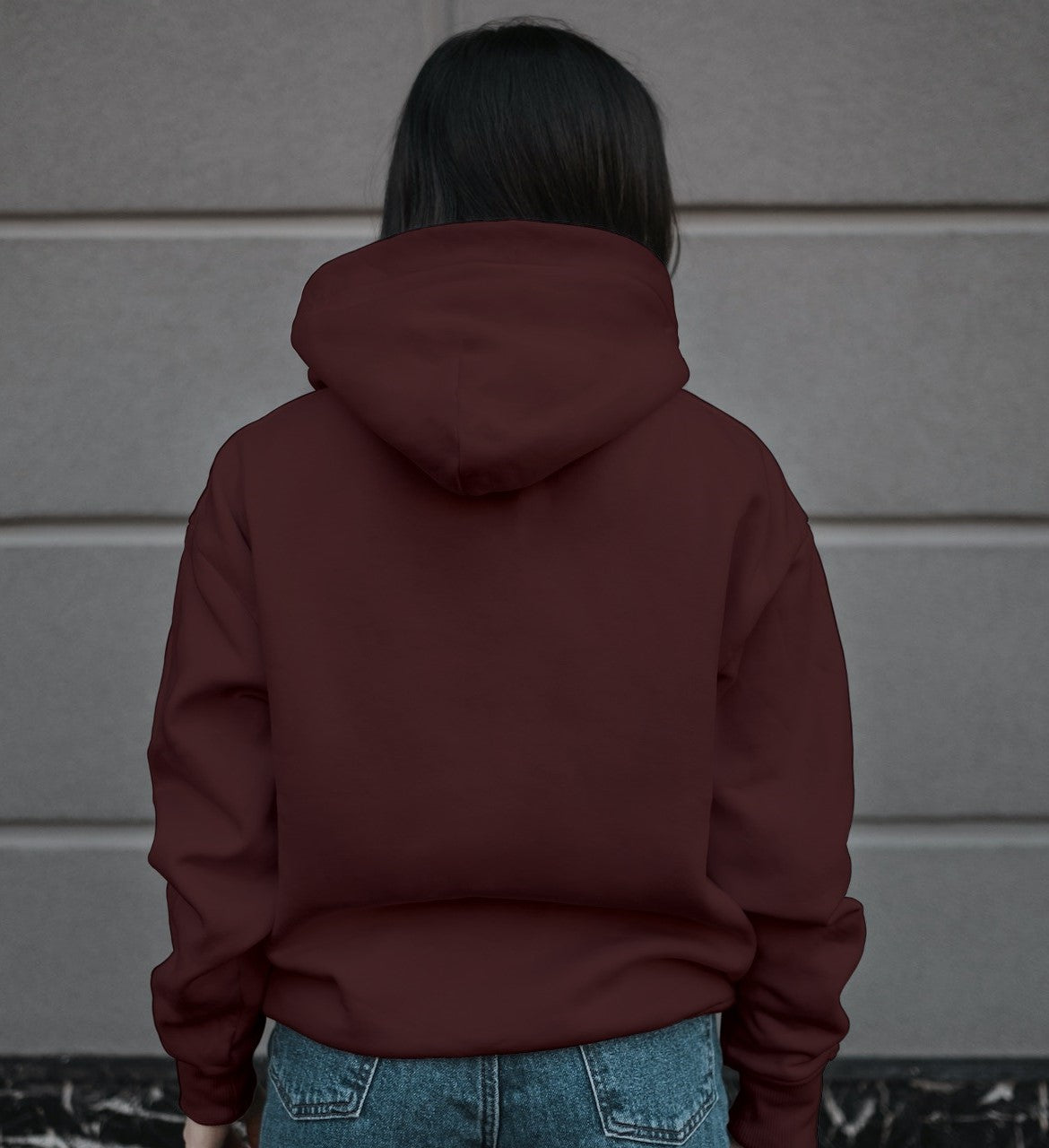 Oversized Fit Hooded Sweatshirt