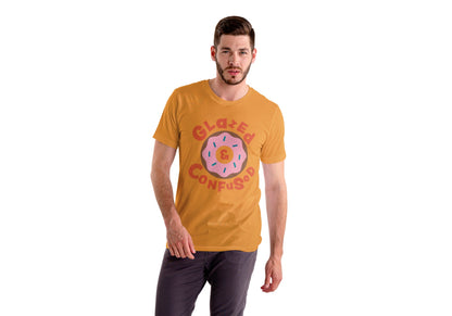 Donut Golden Yellow Regular Fit Men’s T-Shirt