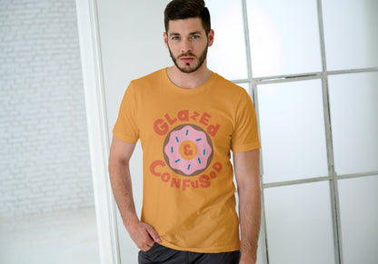 Donut Golden Yellow Regular Fit Men’s T-Shirt