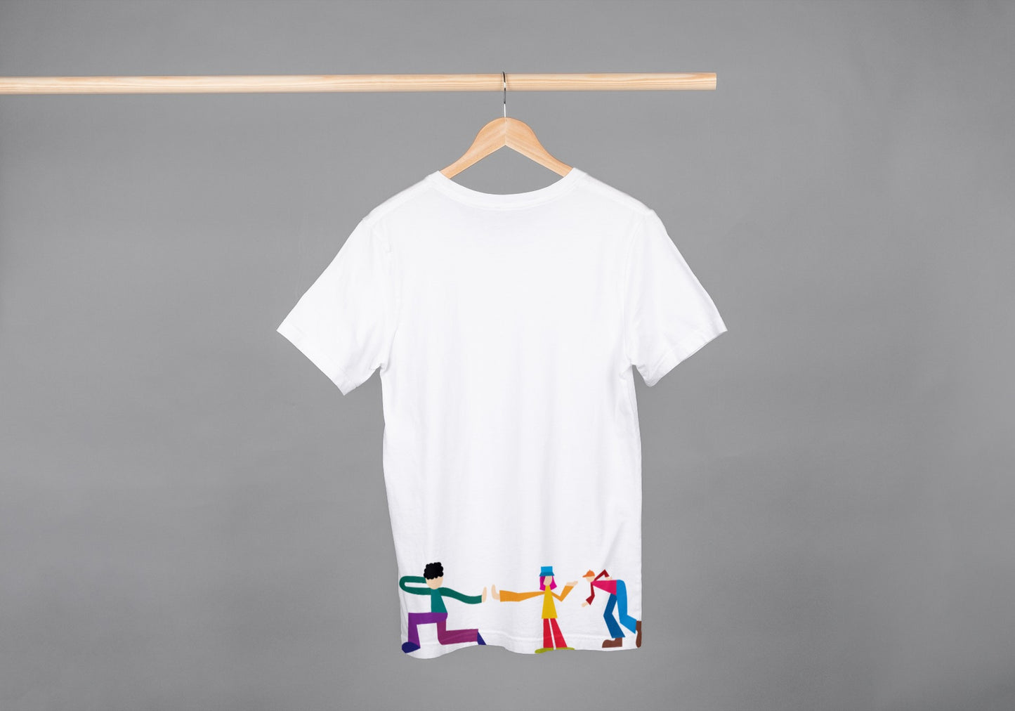 Space/Phase White Oversized Fit Unisex T-Shirt