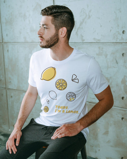 I’m Lemon White Regular Fit Men’s T-Shirt