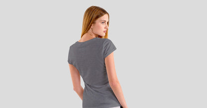 Mind Tab Grey Regular Fit Women’s T-Shirt