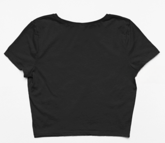 Plain Solid Crop Top