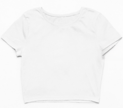 Plain Solid Crop Top