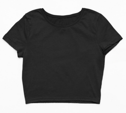 Plain Solid Crop Top