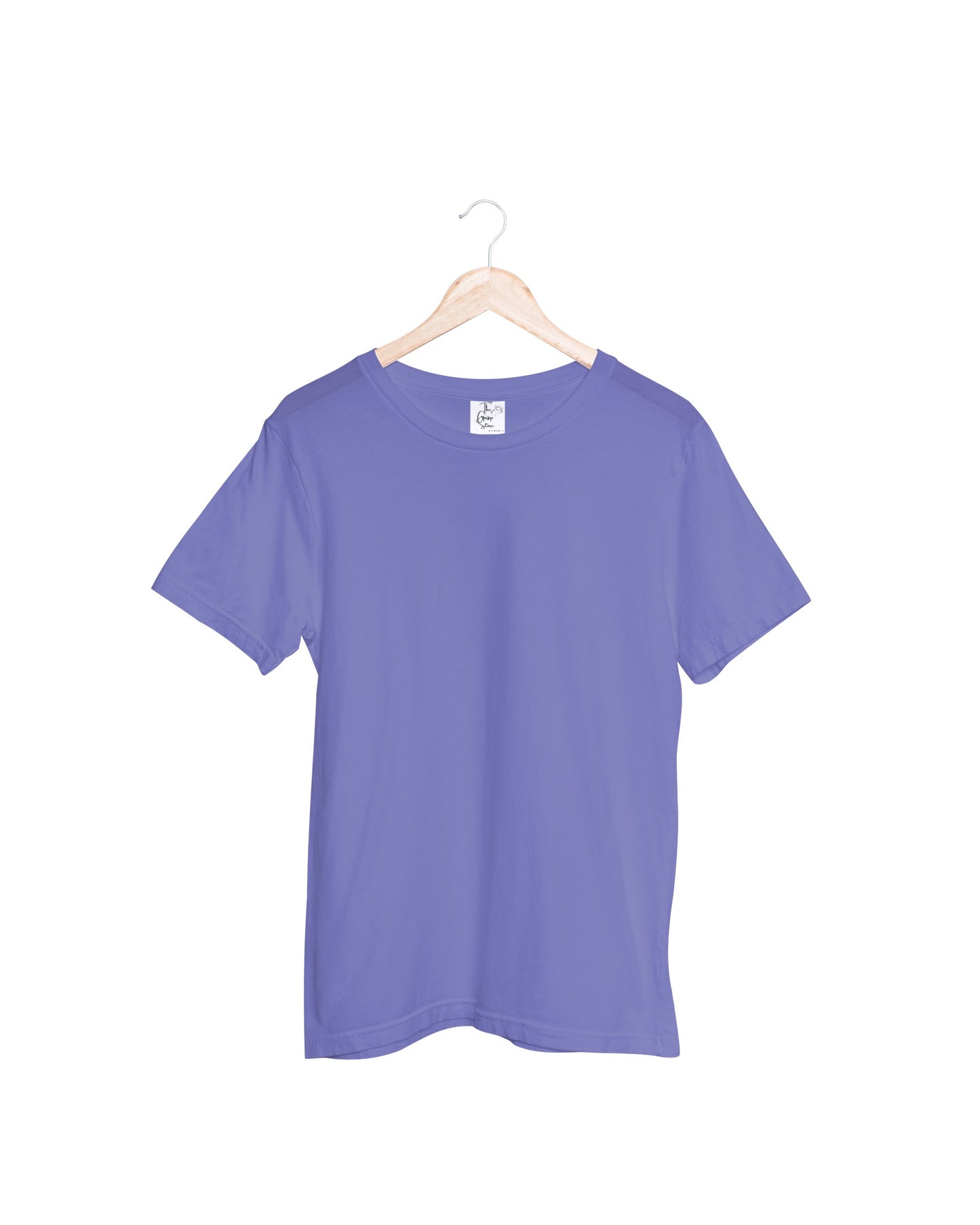 Lavender Blue Oversized Fit Unisex T-Shirt