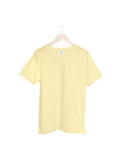 Light Lemon Yellow Oversized Fit Unisex T-Shirt