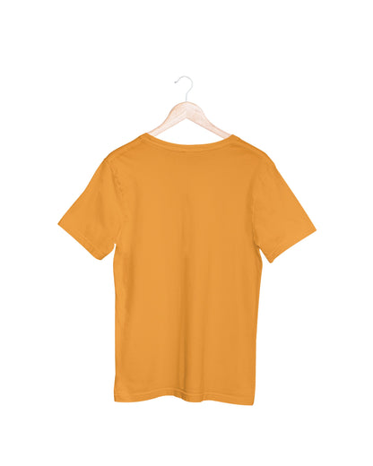 Golden Yellow Oversized Fit Unisex T-Shirt